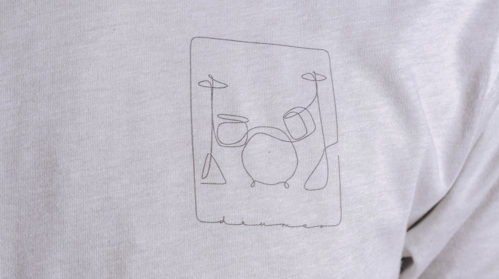 The Drumeo Line Art Shirt || Drumeo